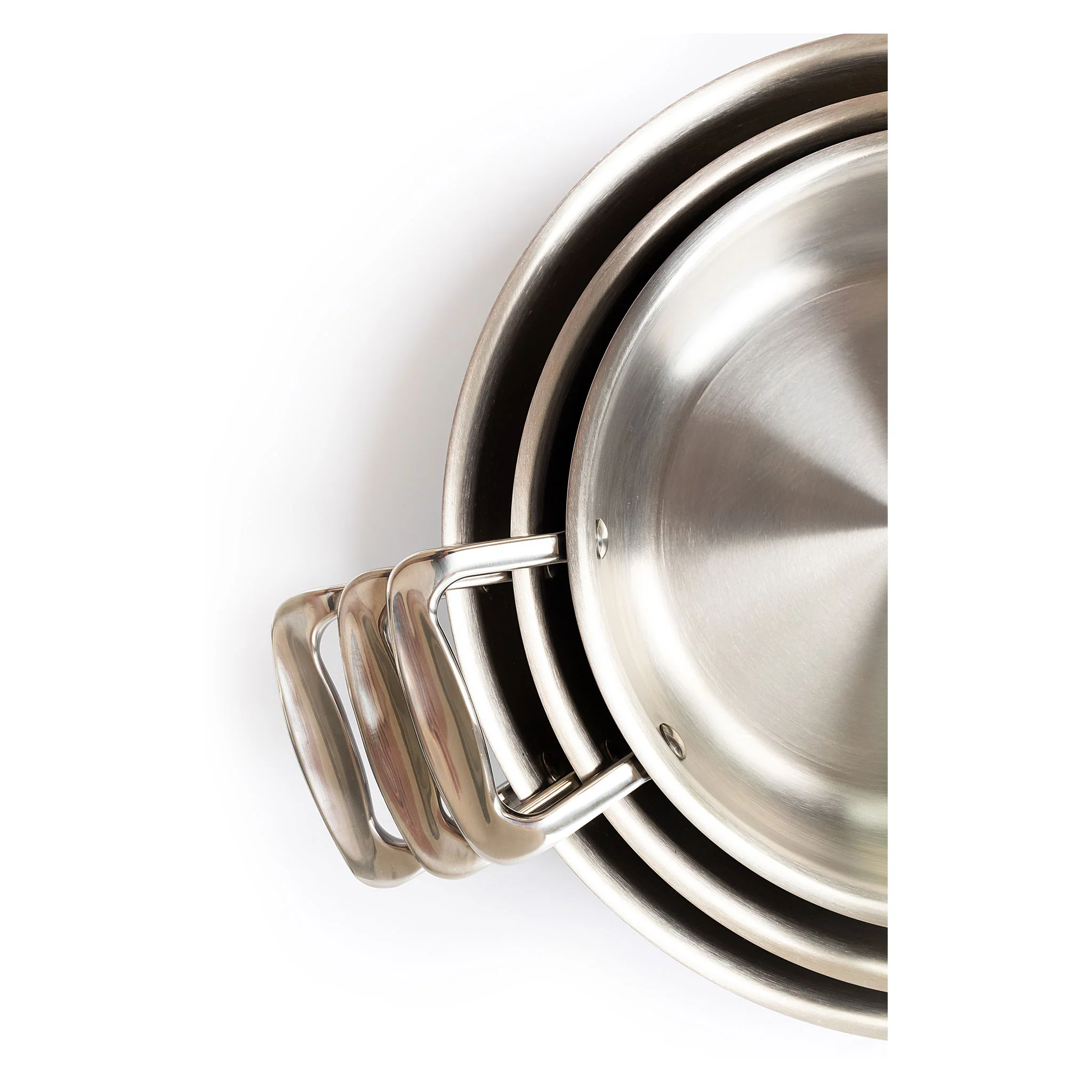 3- Piece Fry Pan Set With Short Handles - Image 3