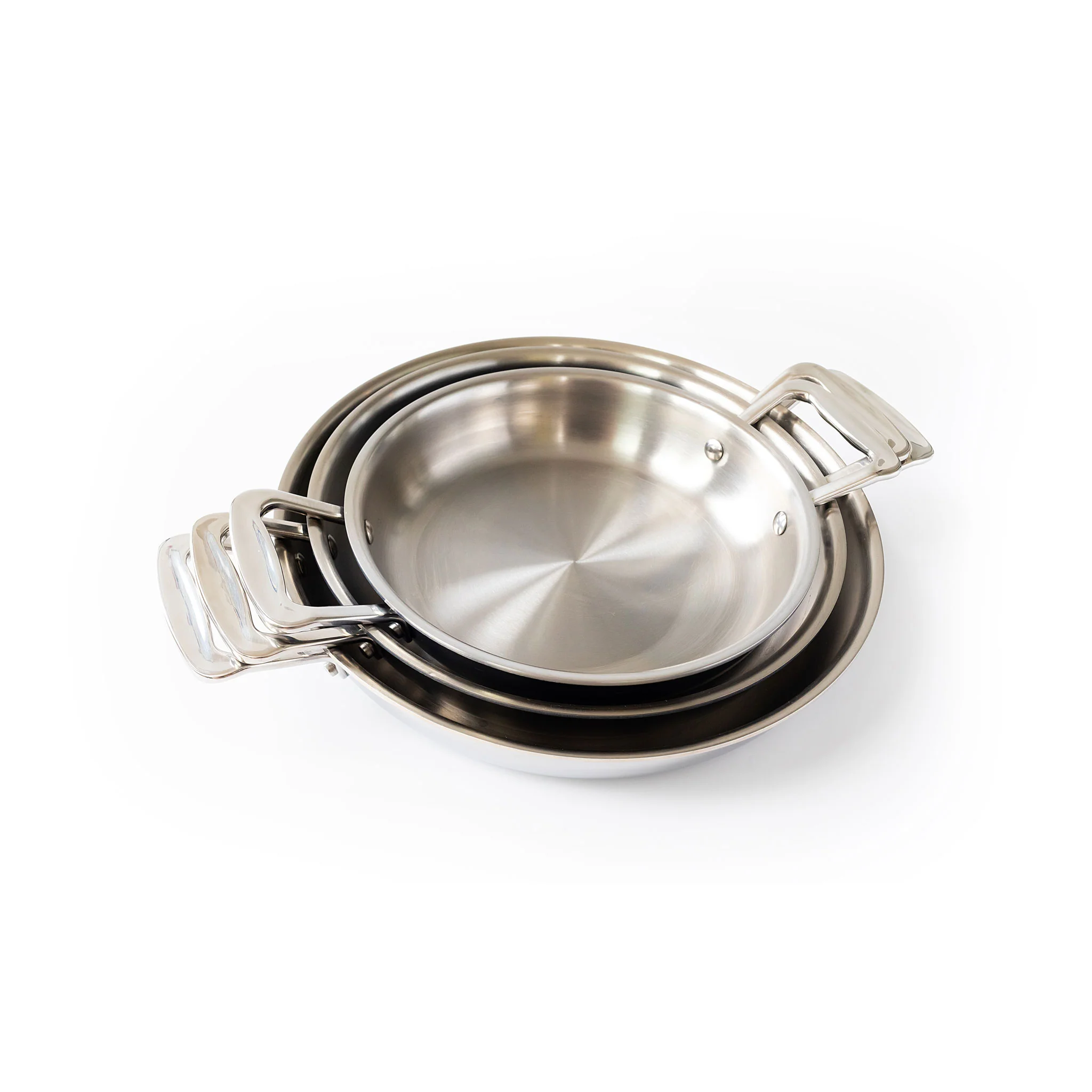 3- Piece Fry Pan Set With Short Handles - Image 4