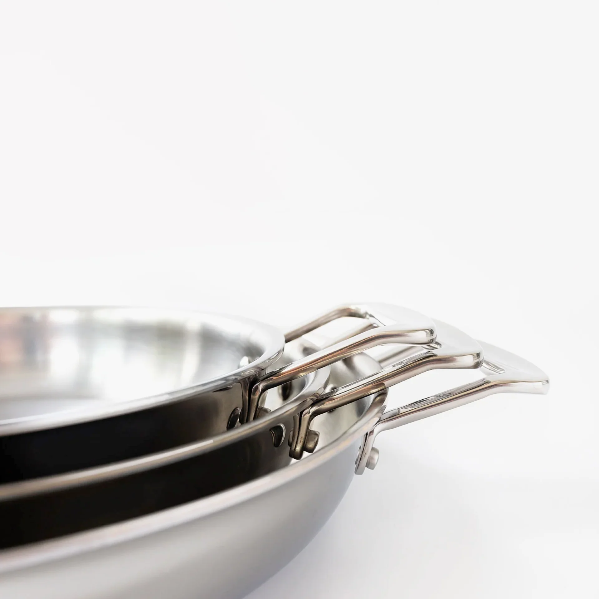 3- Piece Fry Pan Set With Short Handles - Image 5