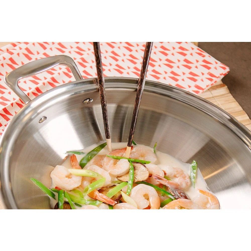 5 Quart Wok with Cover - Image 4